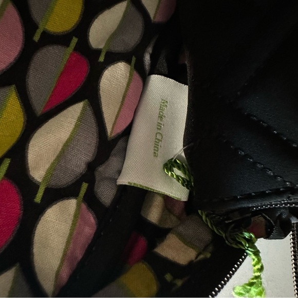 Vera Bradley Classic Black Quilted Medium Bowler Hand Bag with Coin Purse_NWT - Picture 15 of 16